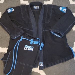 Inverted Gear Black Jiu Jitsu Gi